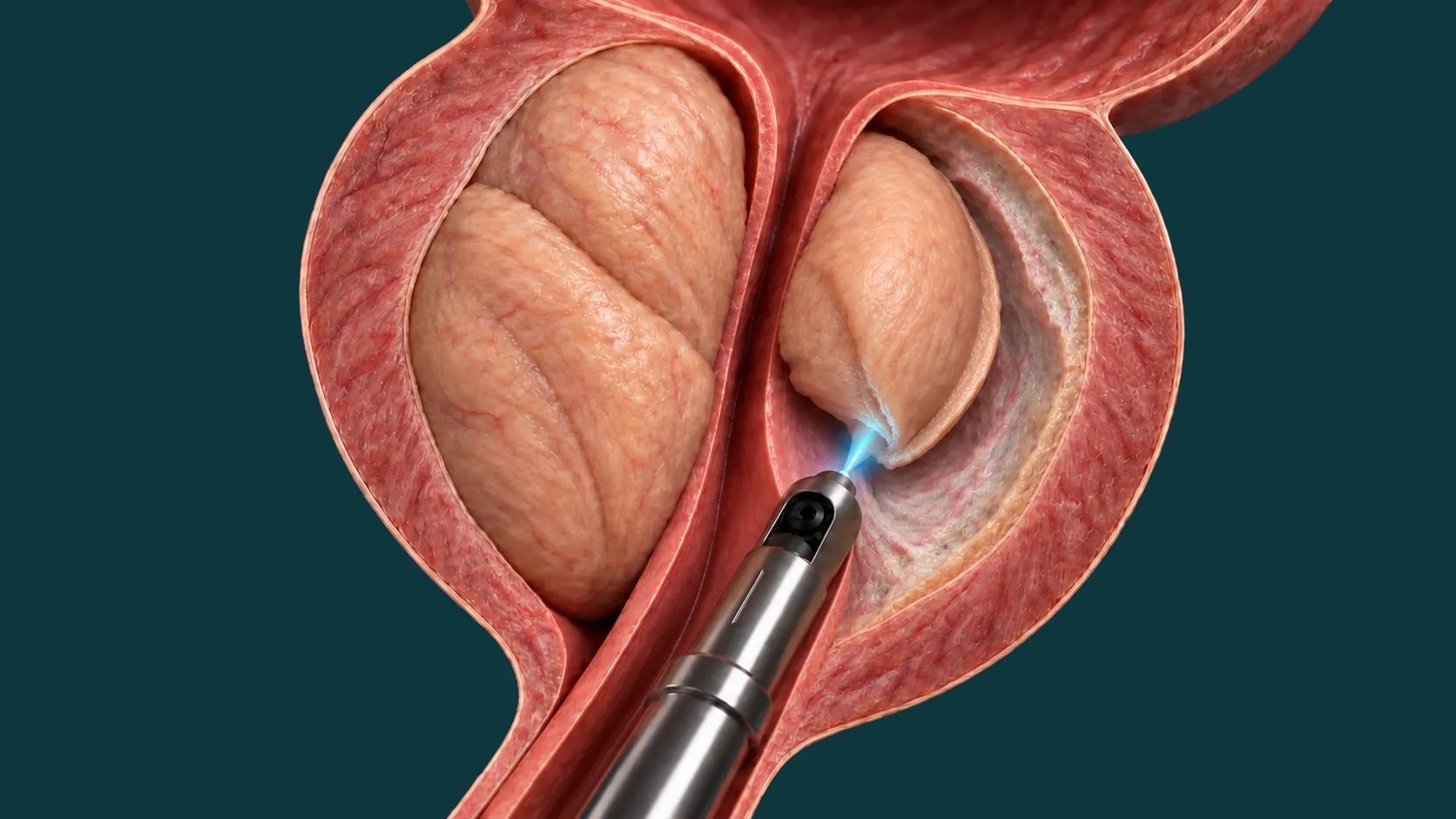Ilustração tridimensional da técnica ThuFLEP.